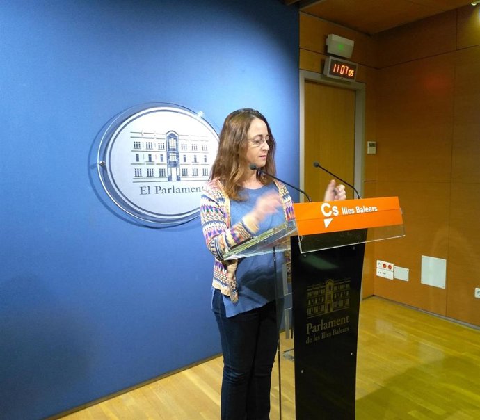 La diputada de Cs Olga Ballester