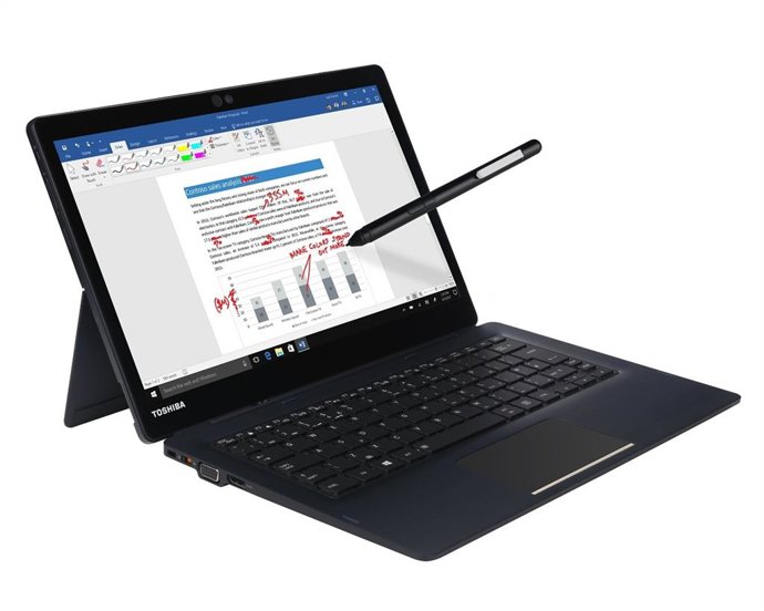 Toshiba lanza su ordenador Portégé X30T-E, un convertible profesional con 15 hor