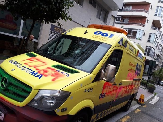 Galicia.- Un total de 21 ambulancias pinchadas entre este martes y miércoles por