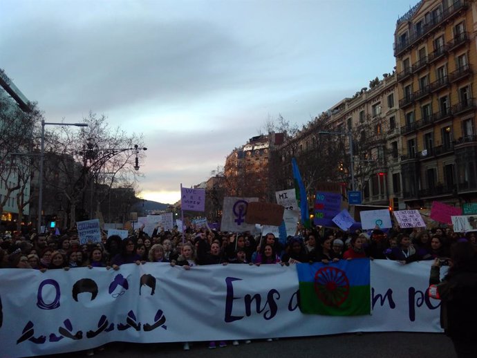 Manifestació 8M Barcelona