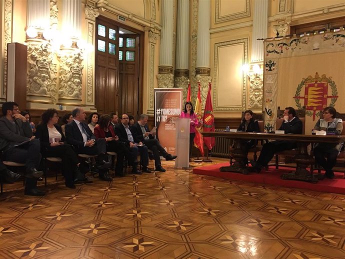 8M.- El Ayuntamiento De Valladolid Muestra Su Compromiso Para Trabajar En Favor 