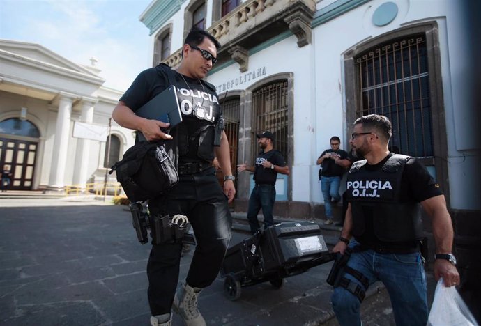 Costa Rica.- La Policía registra sedes de la Iglesia en Costa Rica por delitos s
