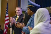 Pompeo dice que en Venezuela no hay comida, medicinas ni electricidad y que "el próximo es Maduro"