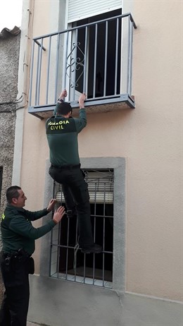 Jaén.- Sucesos.- La Guardia Civil auxilia a una mujer de 87 años y a su hija her