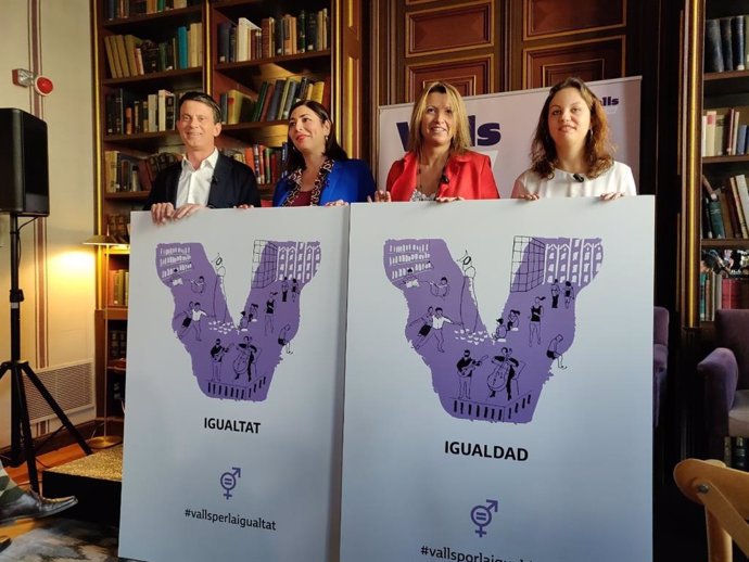 Av.- Valls presenta María Luz Guilarte (Cs) com a nombre 2 de la seva candidatur
