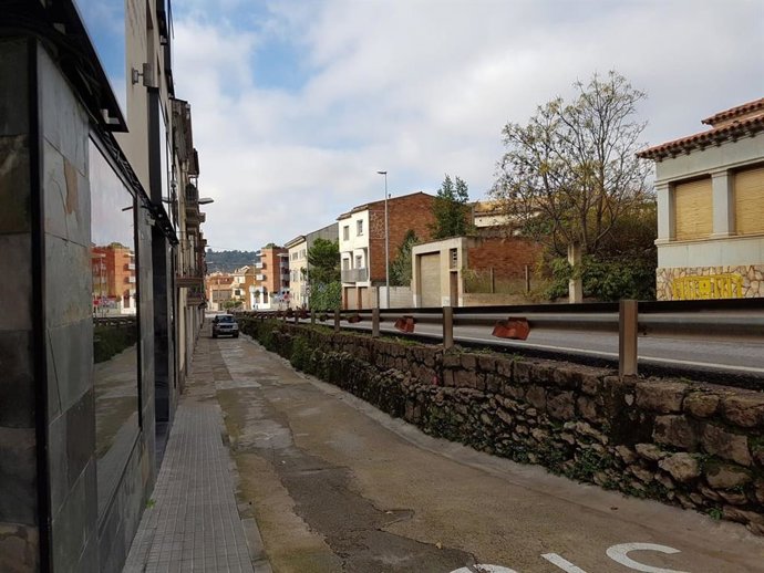 Empiezan las obras para mejorar la BV-1221 en Navarcles (Barcelona)