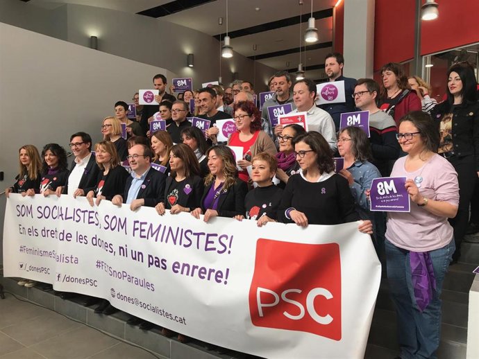 8M.- El PSC Defiende El Feminismo Ante Quienes Lo Matizan O Lo Usan En Clave Ind