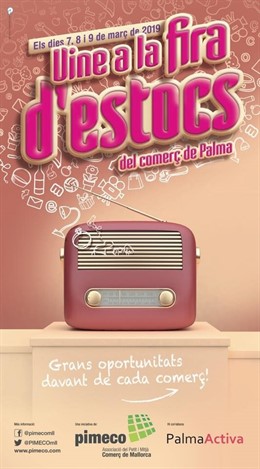 La feria de stocks del pequeño comercio se celebra hasta este sábado en Palma