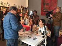 De la Rocha, tras votar en primarias, asegura estar "muy tranquilo" y "confiado" y anima a afiliados a la participación