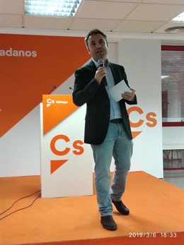 Málaga.- 28A.- Guillermo Díaz gana las primarias de CS y será el número uno al C