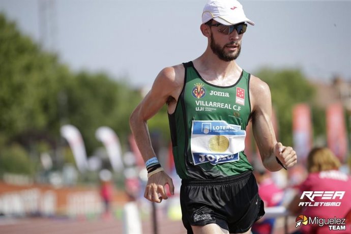 El atleta extremeño Álvaro Martín Uriol