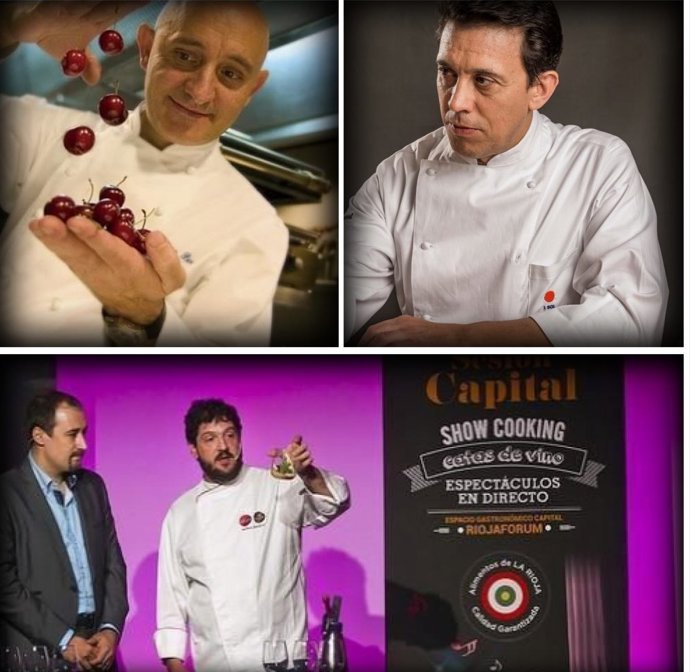 Francis Paniego, Toño Pérez, José Polo y Ventura Martínez, el 12 y 13 de marzo e