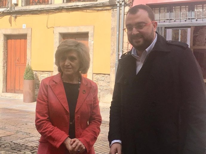 Adrián Barbón se muestra sorprendido y disgustado por la ausencia de mujeres can