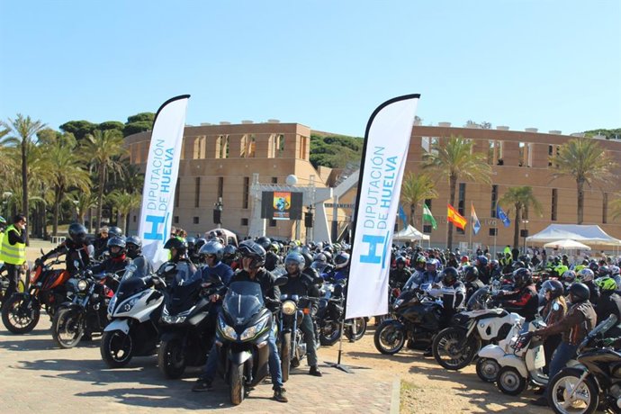 Huelva.- Más de medio millar de moteros de la provincia se citan en La Rábida pa