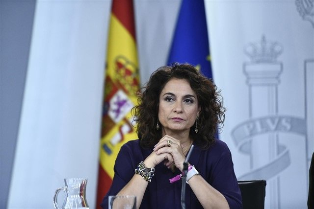La ministra de Hacienda, María Jesús Montero