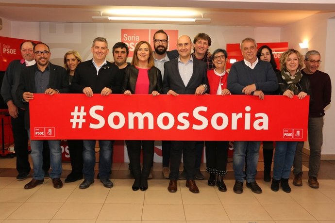 El PSOE de Soria elige a Javier Antón, Jesús Manuel Alonso y Virginia Barcones p