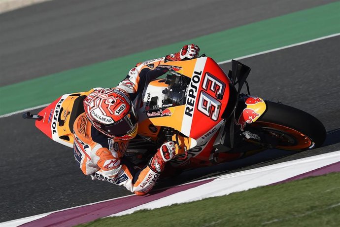 Motociclismo/GP Catar.- Marc Márquez: "Si mañana hace el mismo tiempo, tendremos