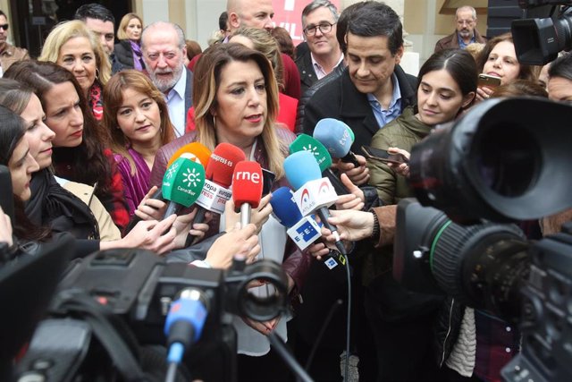 28A.- Susana Díaz Valora Que Las Listas Combinen Las "Necesidades" De Ferraz Y R