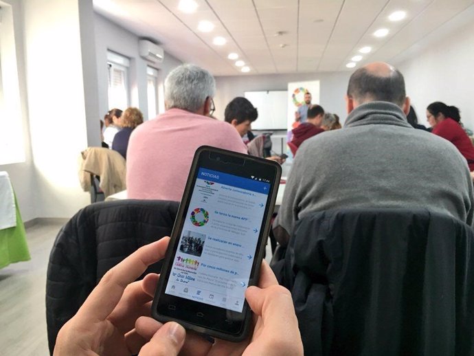 Málaga.- La aplicación móvil de La Noria supera el centenar de usuarios y 50 pro