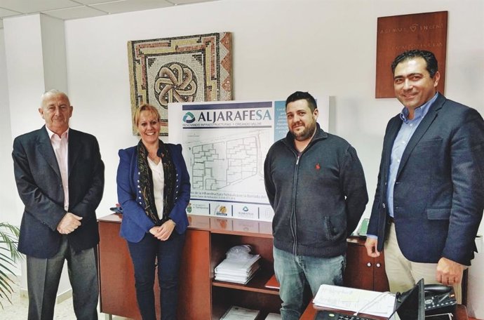 Sevilla.- Aljarafesa y Ayuntamiento de Santiponce acuerdan iniciar obras de sane