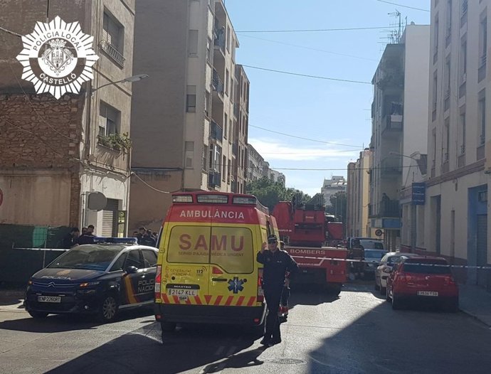 Castellón.- Sucesos.- Hospitalizado un hombre de 63 años tras sufrir quemaduras 