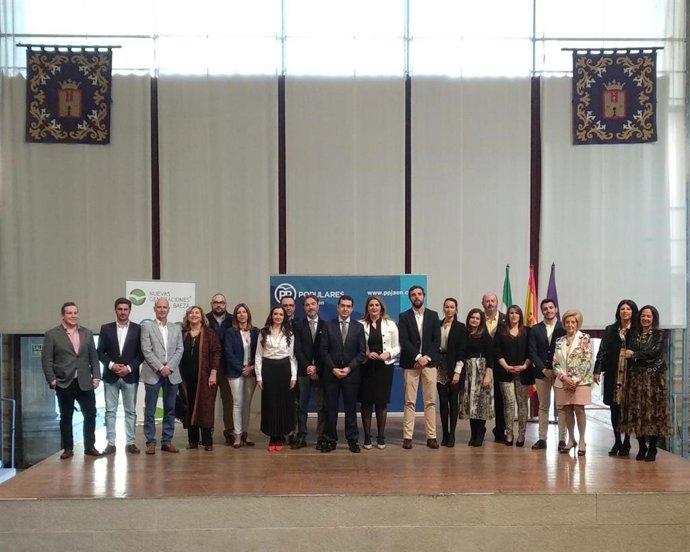 Jaén.- 26M.- Pedro Javier Cabrera lidera la lista paritaria del PP en Baeza para