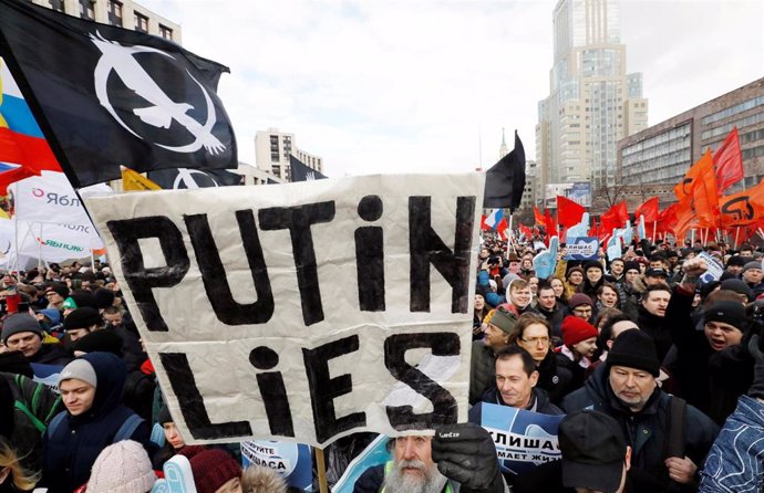 Rusia.- Manifestaciones en Rusia contra las restricciones en Internet