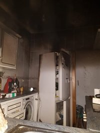 Cuatro afectados con quemaduras en el incendio de una vivienda de Sanlúcar de Barrameda (Cádiz)