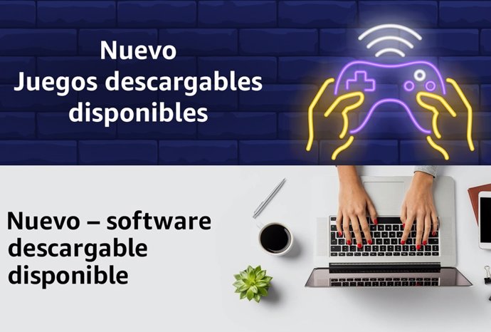 Amazon empieza a vender en España 'software' y videojuegos en formato digital