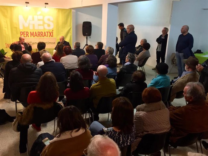 Canyelles reúne a un centenar de personas en su acto de presentación como candid