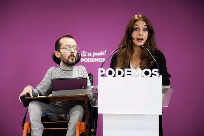 Roda de premsa de Podem