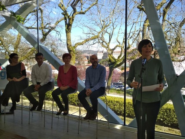 28A.- Pontón (BNG), Sobre Formar Grupo Con ERC Y Bildu En Las Cortes: "Lo Valora