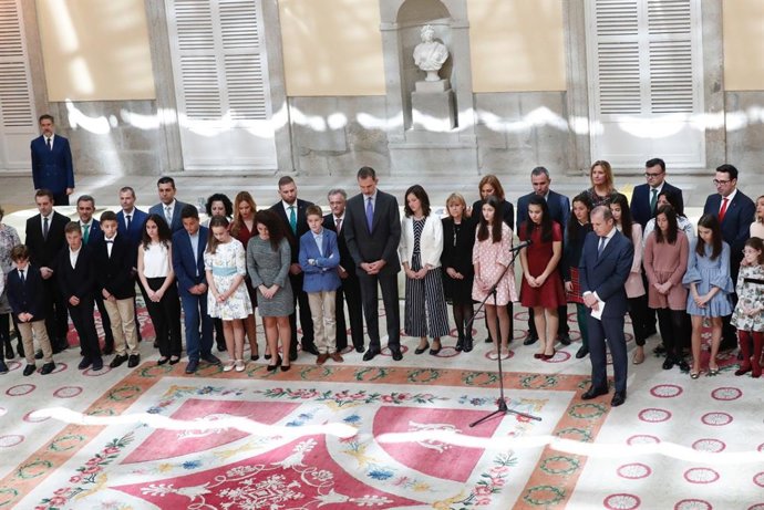 11M.- Minuto De Silencio Por Las Víctimas Durante La Audiencia De Felipe VI A Lo
