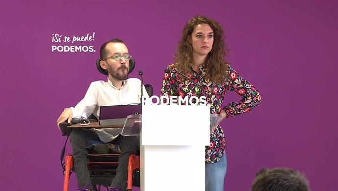 Rueda de prensa tras el Consejo de Coordinación de Podemos