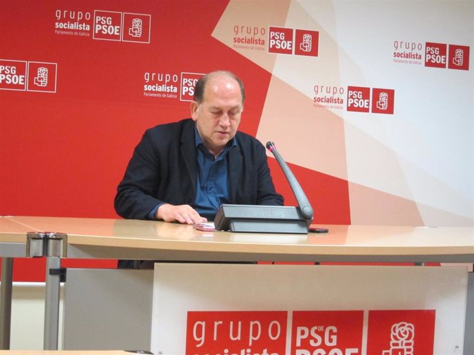 Rueda de prensa del portavoz parlamentario del PSdeG, Xoaquín Fernández Leiceaga