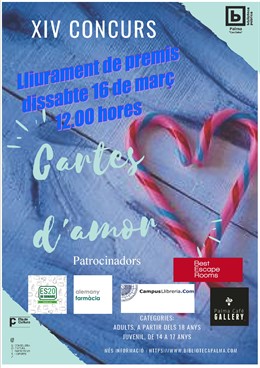 Gairebé 100 persones participen en el concurs 'Cartes d'amor' organitzat per la 
