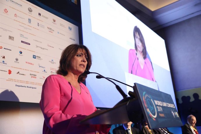 Inauguración del World Law Congress en el Teatro Real de Madrid