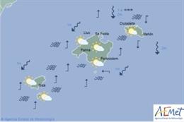 Predicción meteorológica para este martes 12 de marzo en Baleares: intervalos nu