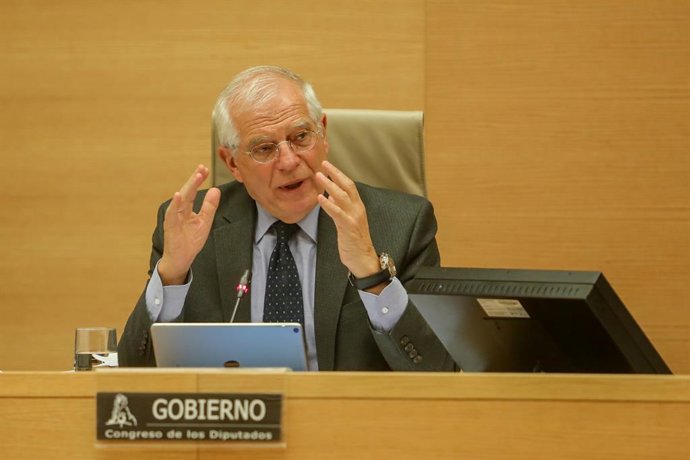 Compareixena de Josep Borrell al Congrés per explicar la posició espanyola