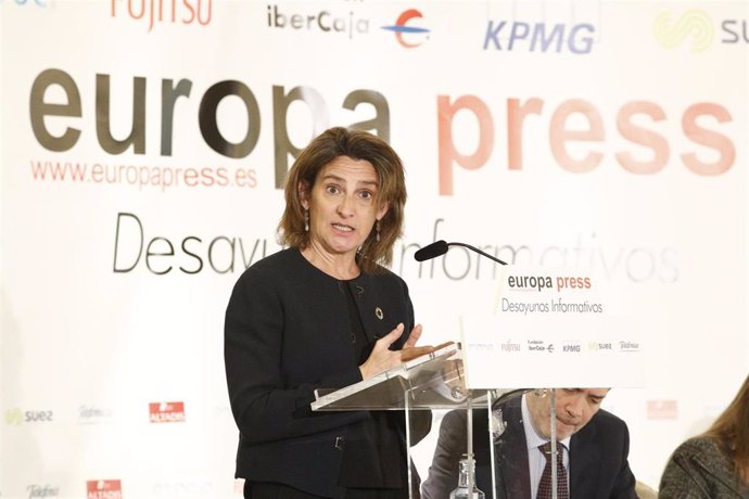 Desayuno Informativo de Europa Press con Teresa Ribera 