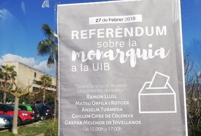 El 'Sí a la República' guanya per un 91% en el Referndum de la UIB
