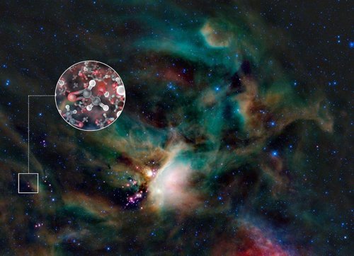 Primera detección del prebiótico glicolonitrilo en el espacio