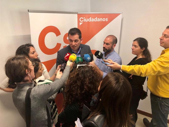 Alejandro Carballo, viceportavoz de Cs en el Ayuntamiento de Málaga