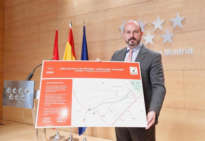 Luz verde a la creación de la vía pecuaria Cañada Real de Madrid, en la que se d