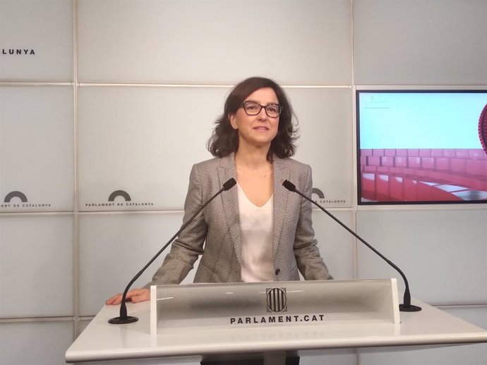 La portaveu del PSC en el Parlament, Eva Granados