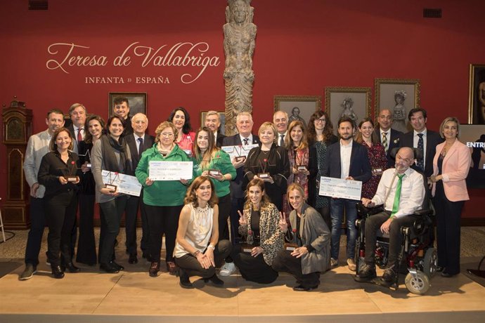 Ibercaja entrega los premios "impulso solidario", que promueven el compromiso so
