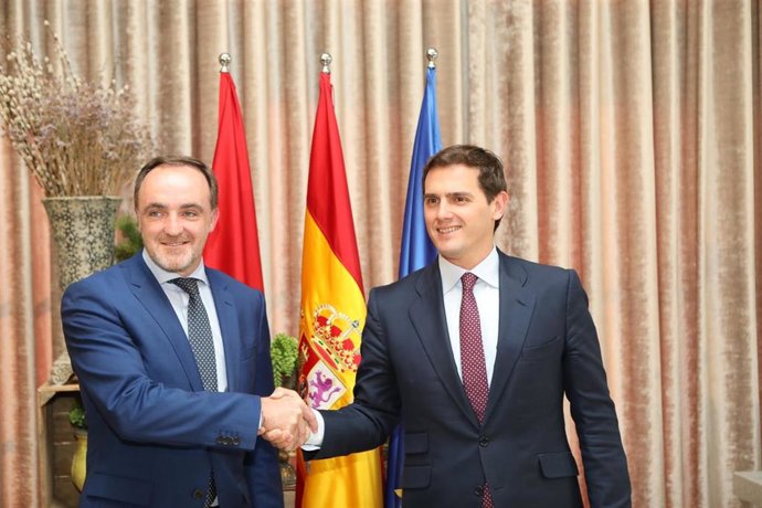 28A.-UPN y Cs sellan su alianza para las elecciones con un reconocimiento expres