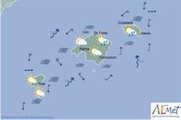 Predicción meteorológica para este miércoles 13 de marzo en Baleares: cielo nubo