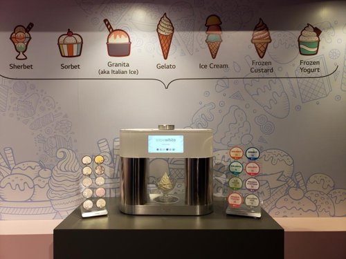 LG crea un dispositivo que hace helado y granizado en casa a través de cápsulas