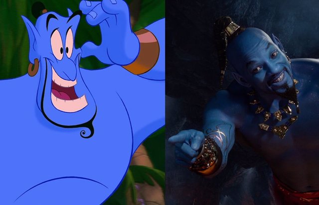 Aladdin: Genial homenaje de Will Smith al Genio de Robin Williams